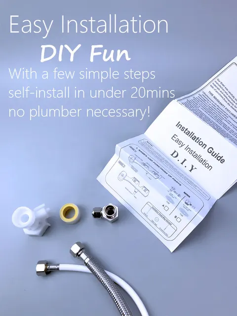 Bidet Portatile Per WC Non Elettrico - Doppio Ugello Autopulente, Pressione Regolabile, Facile Installazione - Foto 6