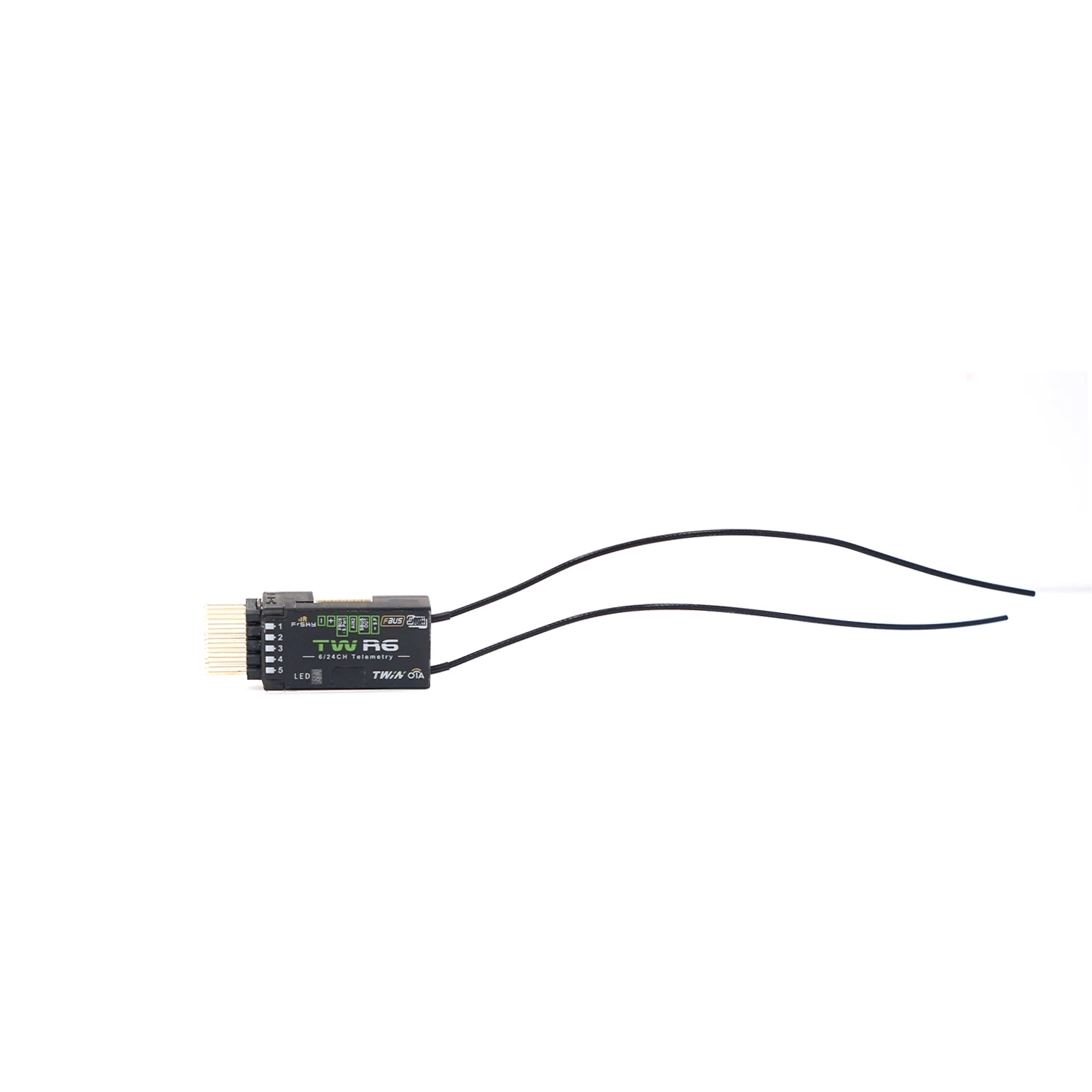 Récepteur FrSky TW R6 2.4G Double Bande SBUS PWM Télémétrie