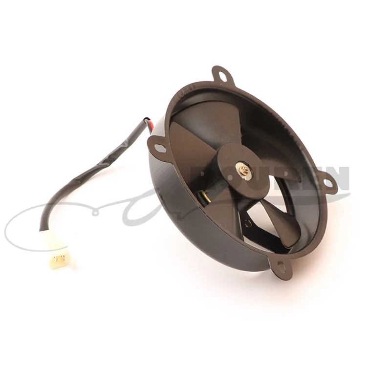 6 Inch Radiator Cooling Fan High Performance 12V Slim Thermo Electric For 150c 200cc Quad Dirt Bike ATV Buggy