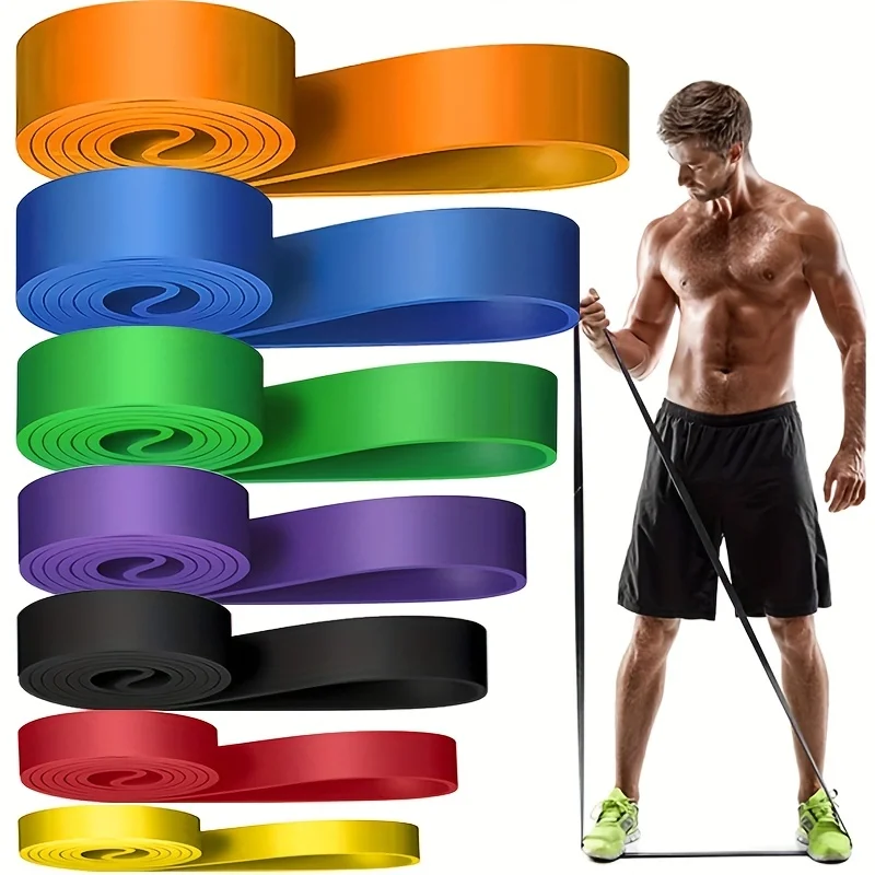 Set De 4 Bandes De Traction élastiques 300 Lbs – Réglables Pour Entraînement Fitness