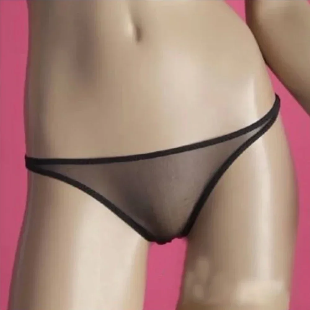 Ladies Sexy Mesh Low Rise Breathable See Through Underpants Shorts Ultra Thin Transparent Briefs Thong Underwear Panties women panties female underwear seamless panties cotton panties lace panties womens underwear brazilian underwear