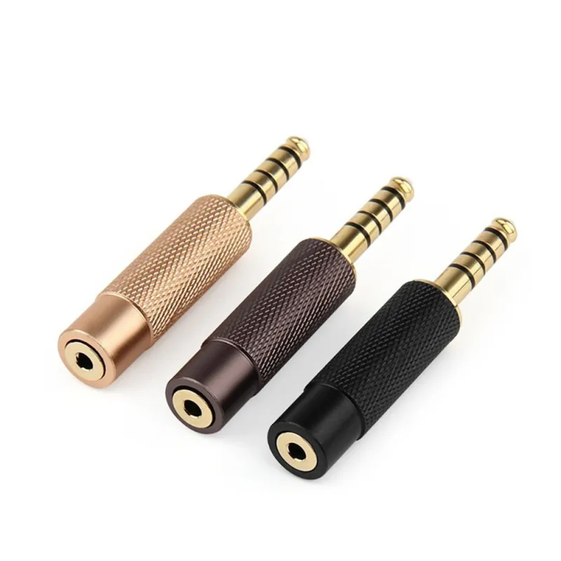 Premium Audiophile Audio Adapter - High-Fidelity 5-Pole Plug Converter