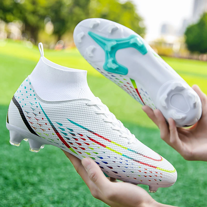 ALIUPS Men Soccer Shoes AG/TF Children Football Shoes Youth Football Boots Cleat