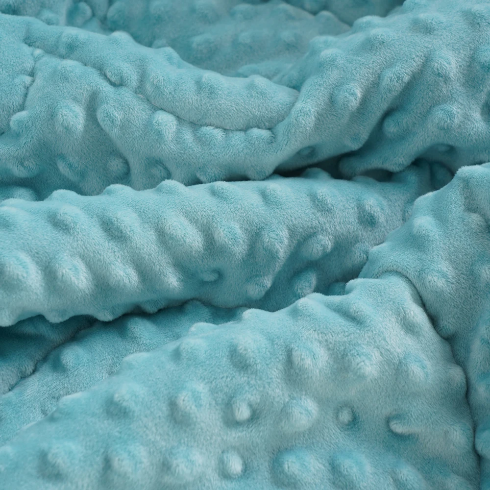 Cotton Blanket Baby Blanket 110x140cm Thick Baby Quilt Soft Cotton Dot Minky Blanket Children Sleeping Quilt
