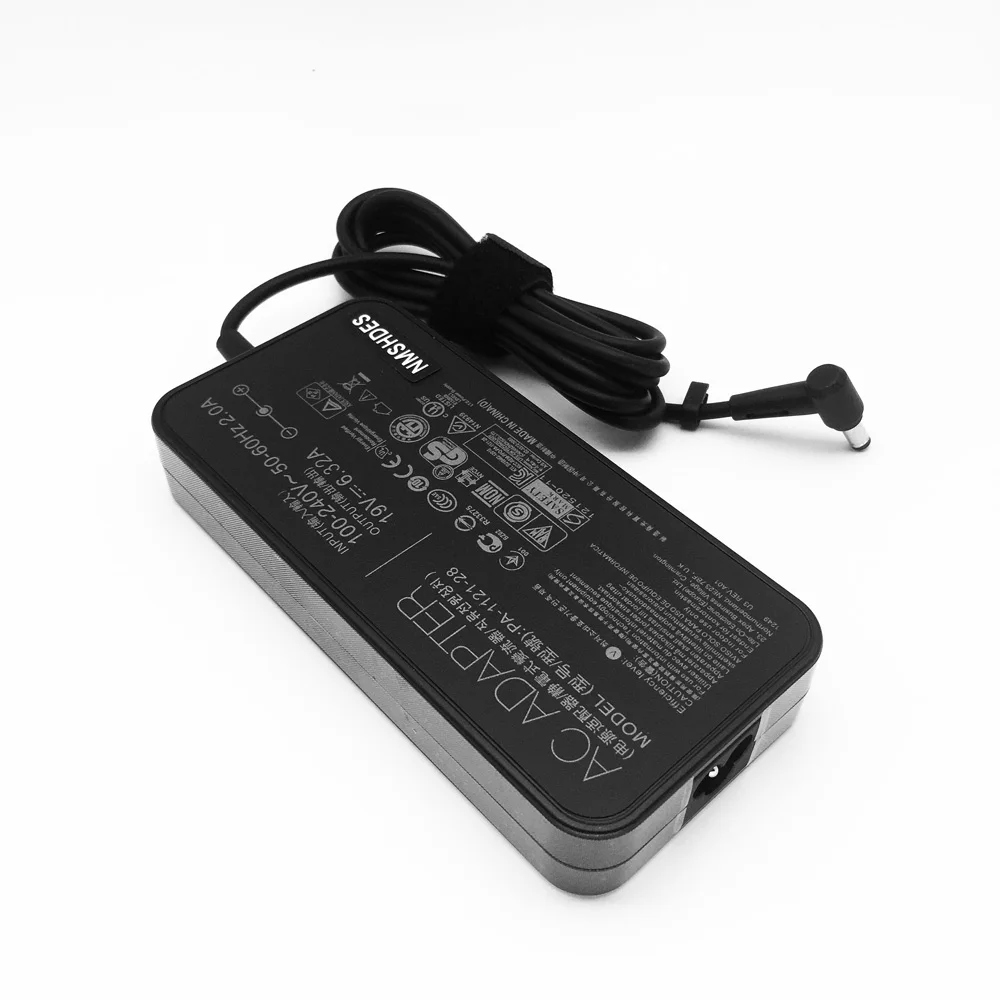 Asus ROG Strix GL753VD-DS71 GL753VD-GC045T TUF FX504GM-WH51 FX504GM-ES74 AC 어댑터 용 19V6.32A 120W 노트북 충전기