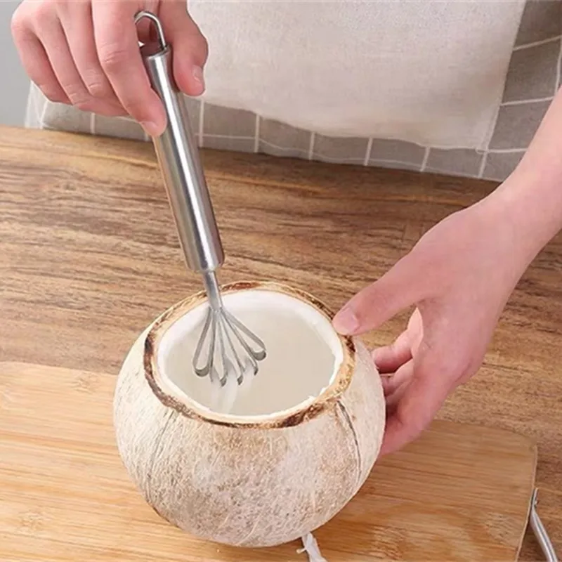 Creative Stainless Steel Shredded Coconut Knife Household Coconut Grater Fish Scale Planed Meat Scraper Kitchen Supplies