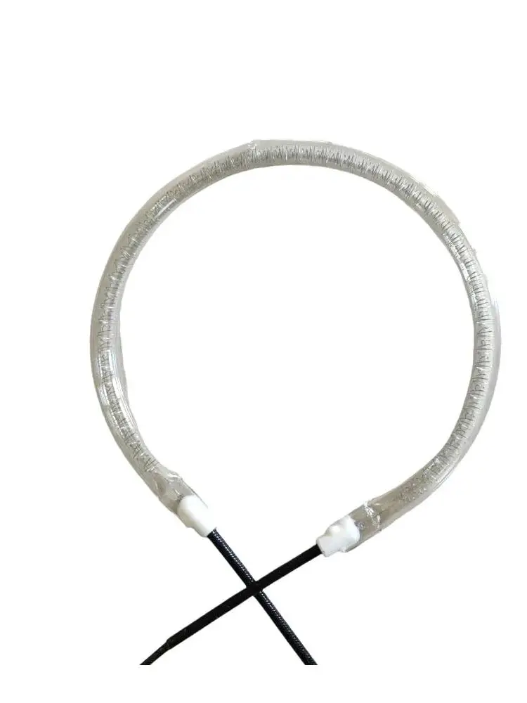 Piezas para Horno, Piezas para Freidora de Aire, Tubo de Calentamiento de Vidrio Redondo de 15cm y 1300W