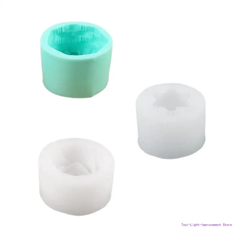 

3D Flower Silicone Candle Mold DIY Candle Making Plaster Resin Mold