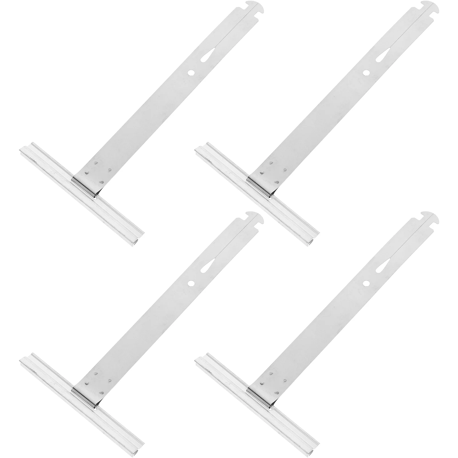 4 Pcs Aluminum Alloy Hanging Plates Roller Shutter Suspension Spring Parts Window Shutters Repair Blinds Accessories Hardware