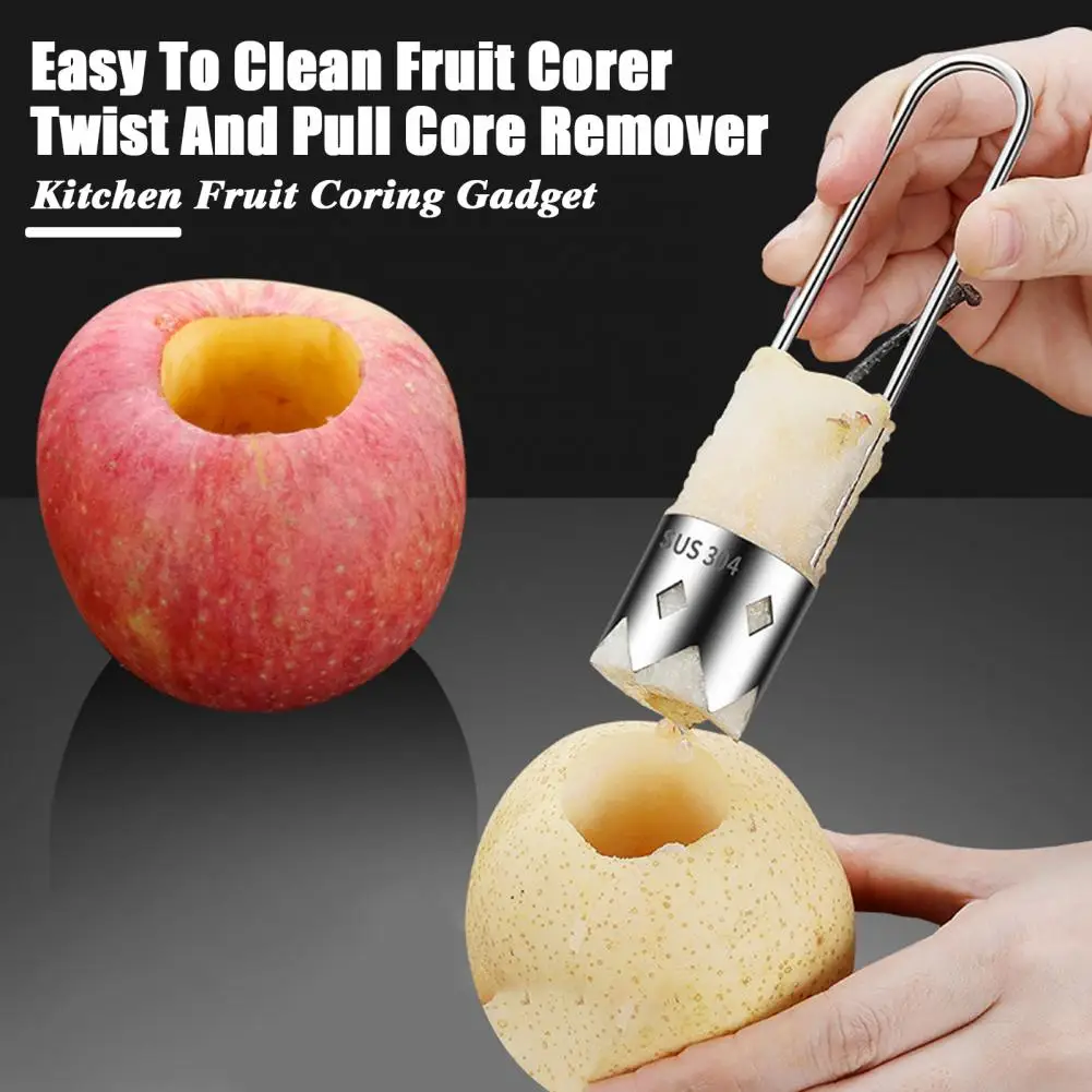 1Pc Stainless Steel Core Remover Tool For Red Bell Peppers Pear Fruit Corer Easy Twist Pull Multifunctional Kitchen Gadget_voghion.com