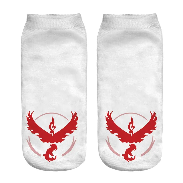 Pokemon cartoon printed women's socks anime figure cute Pikachu Squirtle Bulbasaur socks kids socks girls direct sales 9