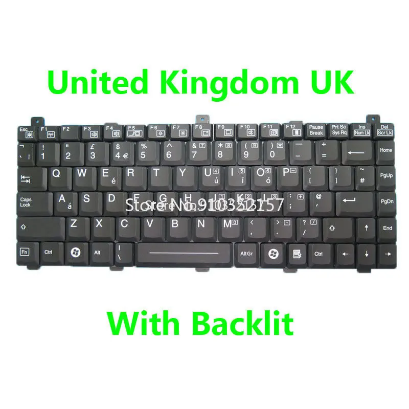 Tastiera Uk Gr Retroilluminata Per Getac Hmb4206Mtd10 53108307006 Hmb4206Mtd04 53108307008 German 53108307007 Tedesco Gr