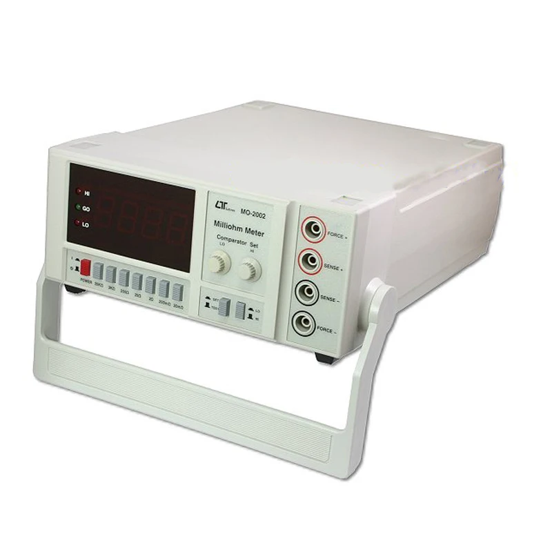 LUTRON MO-2002 MO2002 0.01M-20K Ohm 7 Range Tipe Bangku Miliohm Meter