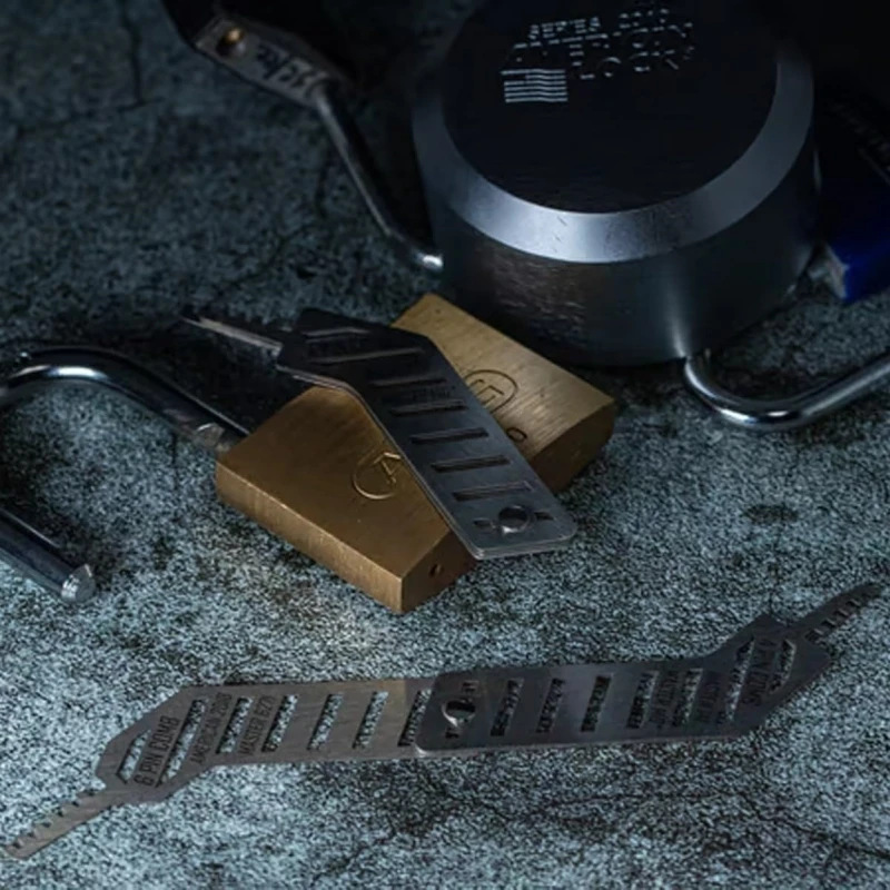 Comb Lock Picks Multi-combination Unlocking Tool Portable Multi-function Outdoor Essential