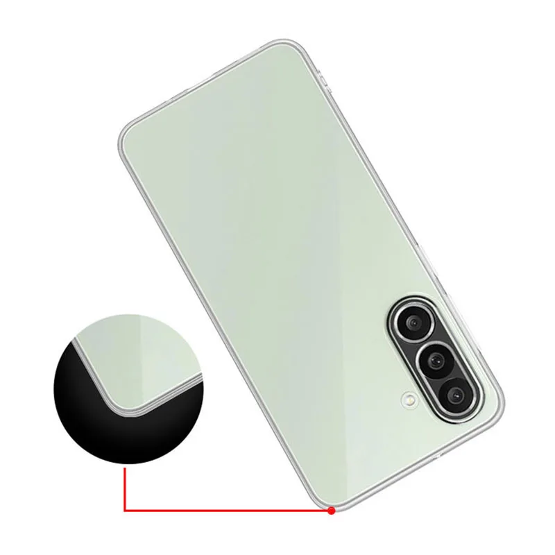 Ultra Slim Transparent Soft TPU Phone Case for Samsung Galaxy M56 5G