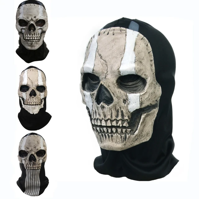 CALL OF DUTY Ghost Mask Balaclava Hat + Skull Adult Face Mask