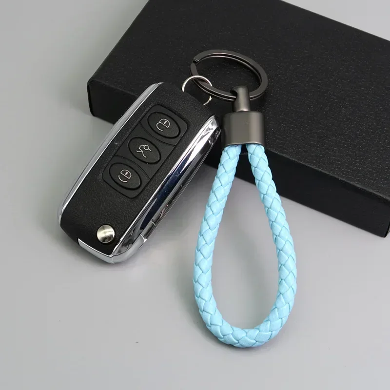 LCXWZNDY Leather Car Keychain Strap – 5 Colors, Universal Fit For Men & Women - View #9