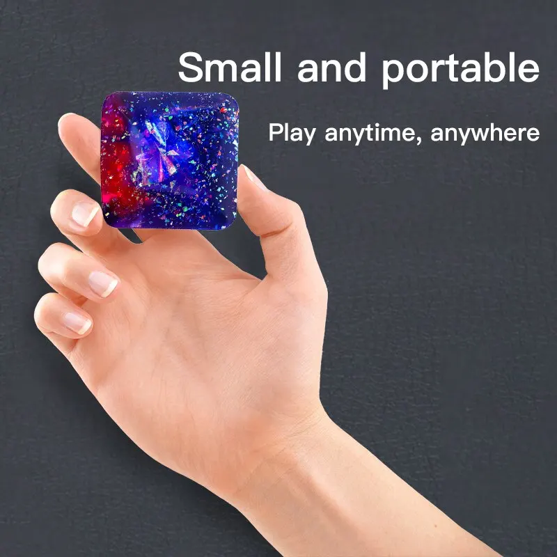 Flipo Flip Gems Desk Fidget Spinner Toys Square Kinetic Skill DeskRotating Pocket Toys Relieve Stress Office For Children Adults fidget spinner fidget spinners fidget toys fidget toy fidget toy set