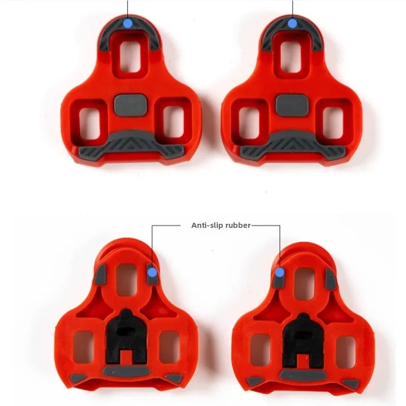 For KEO Bike Cleats for LOOK KEO Road Bicycle Pedals Cleat Self-locking 0/4.5/9 Degree Cycling Shoes Cleats Pedal Clip 2