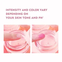 Pudaier Glass Warm Change Blush Clear Color Changing Gel High Shine Blush Cream Moisturizes Natural Nude Blush Blush 2