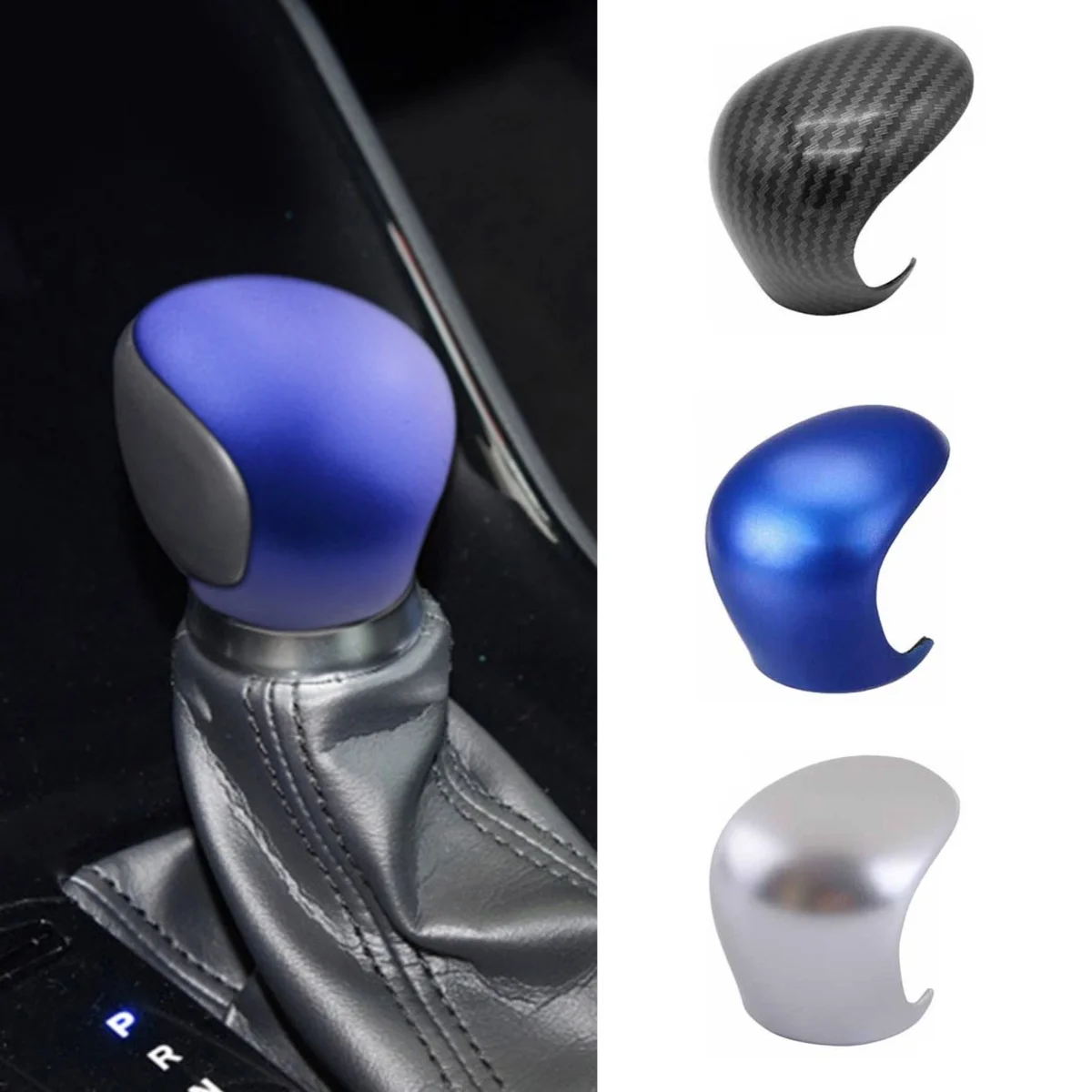 Sleek Car Gear Shift Knob Decorative Cover