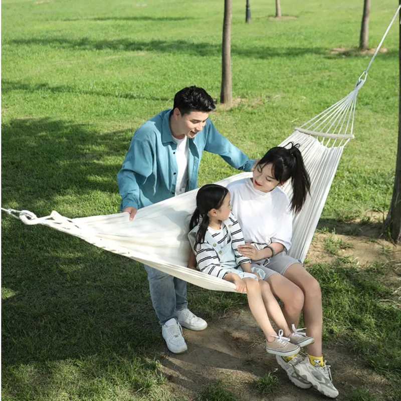 OLEVO Hammock Outdoor Swing Summer Camping Anti-tip Household Indoor Single Double Adult