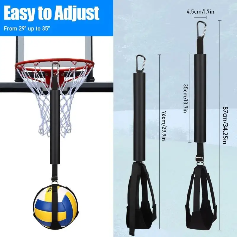 Volleyball Spiking Training Aid Adjustable Belt Serve Training Equipment Bouncing Train Rope Beach Volleyball Accessories