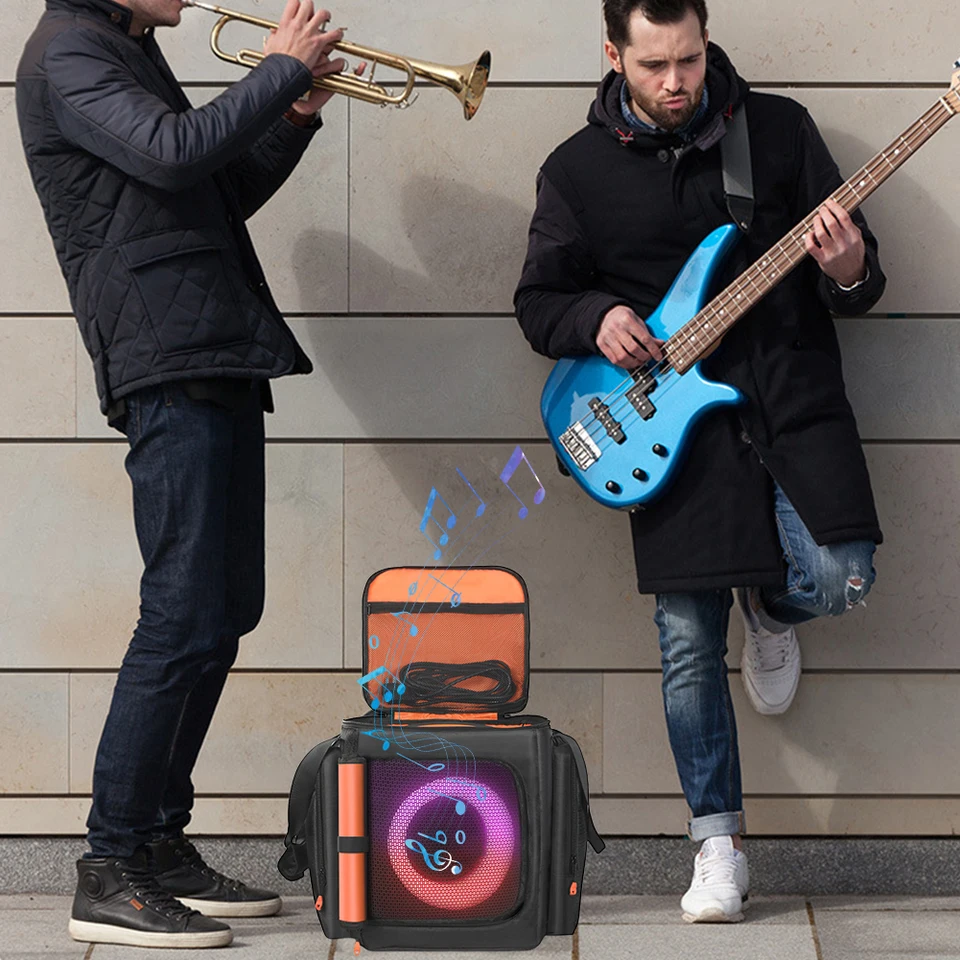 Hzycwgone Custodia per JBL Partybox Encore Essential, Partybox Encore Essential Tote Bag Protettiva Borsa da Viaggio Portatile Custodia con Tracolla (Nero Hzycwgone Custodia per JBL Partybox Encore Essential, Partybox Encore Essential Tote Bag Protettiva Borsa da Viaggio Portatile Custodia con Tracolla (Nero