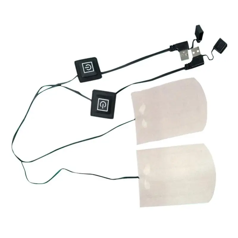 

2PCS/Set Winter Socks Boot Heating Pad Thermal Warm Heated Pad For Outdoor Camping Hiking Vest Foot Warmer Heated Pad Cloth