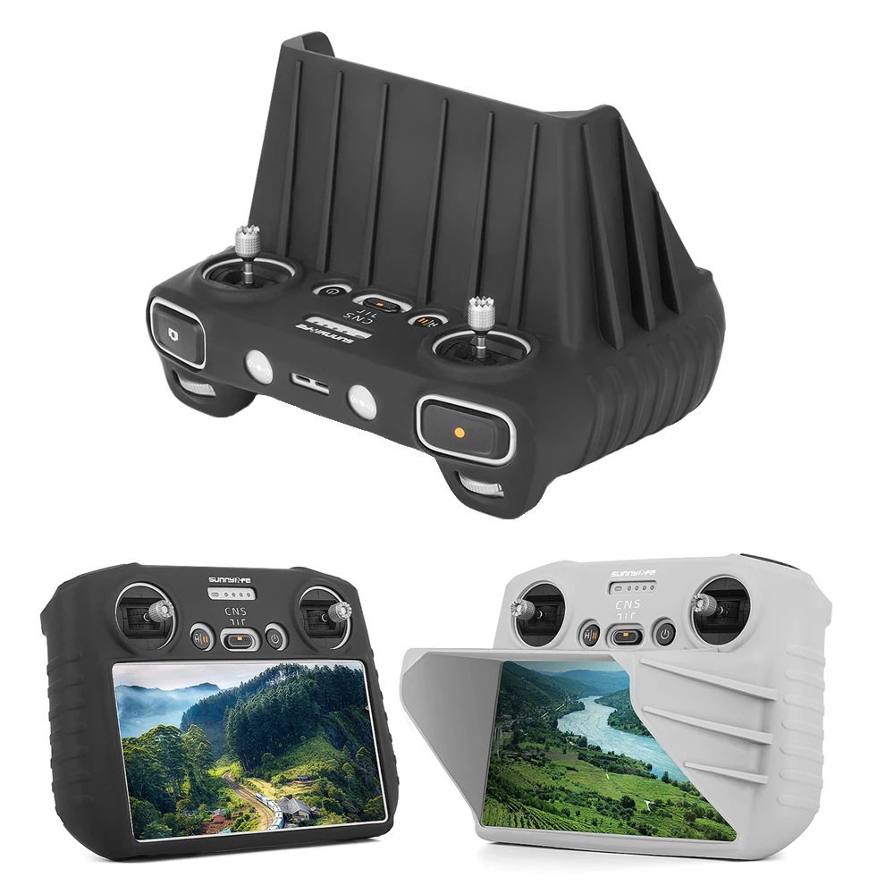 For DJI RC Remote Controller Screen Silicone Protection Cover with Sun