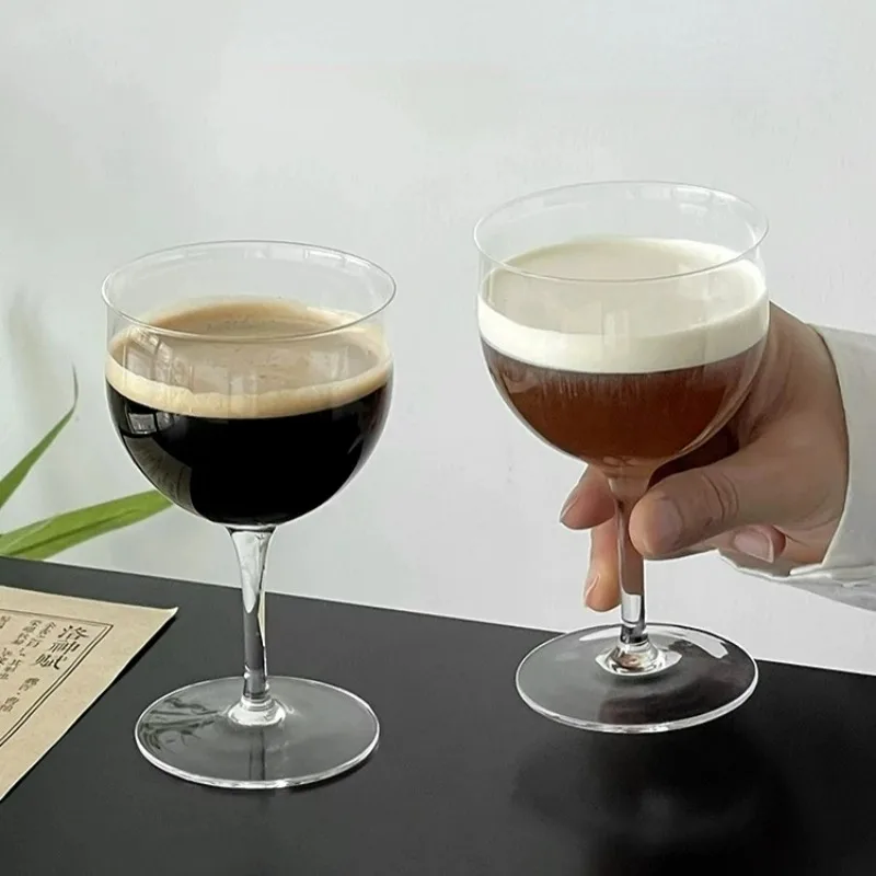Creative Cocktail Glasses Cups Japanese Style Handmade Glass Goblet Wine Glasses Cup Cold Drink Cup Bar Kitchen Accessories
