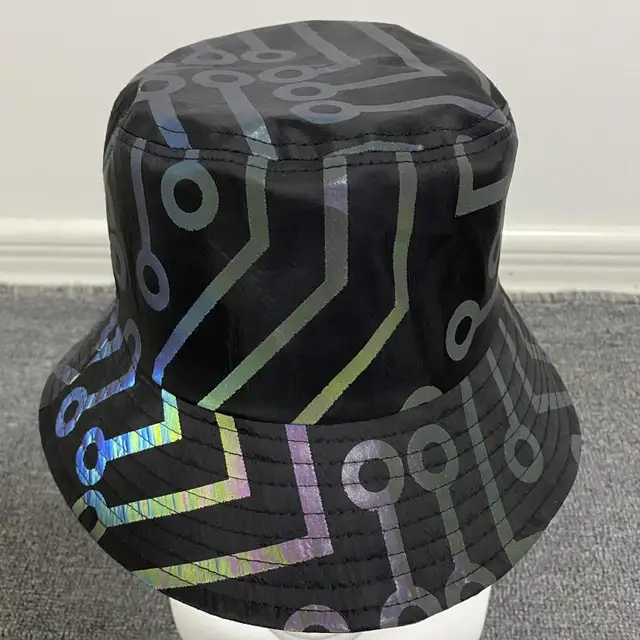 Holographic Reflective Bucket Hat 15