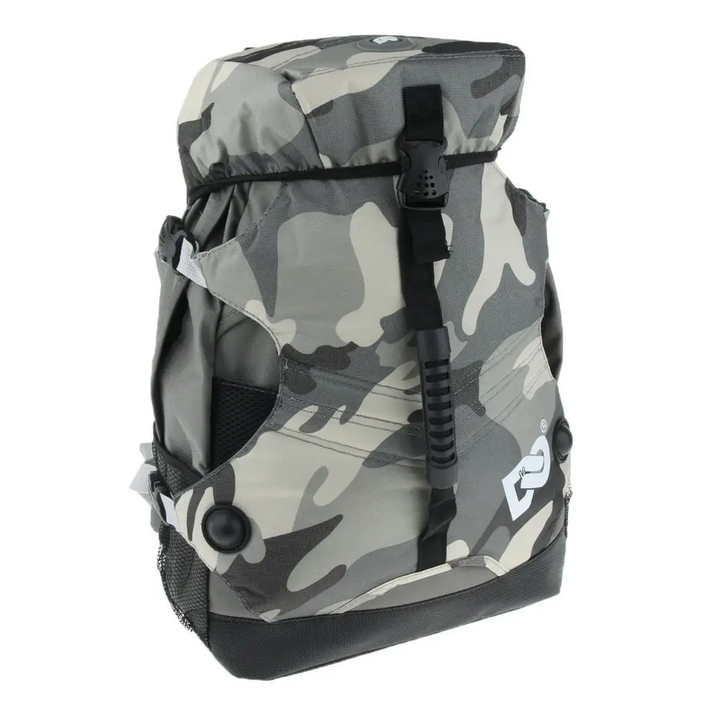 Professional Roller Skates Backpack Fashion Unisex Outdoor Bags Nylon Durable Multi-pocket Sports Bags Outdoor Sports Backpack 4