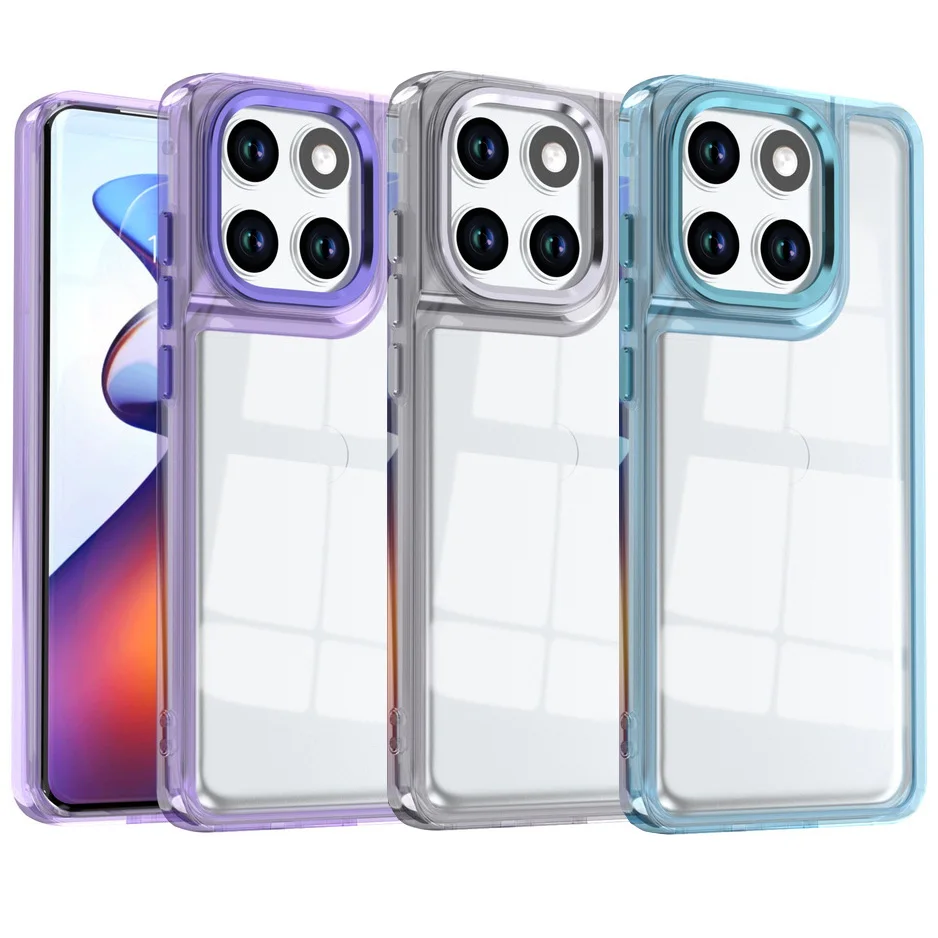 Crystal Clear Non-Yellowing Transparent Acrylic Phone Case