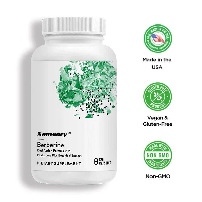 Berberine Capsules 1000mg-Support Heart Health, Immune System, Healthy GI, Improves Digestion