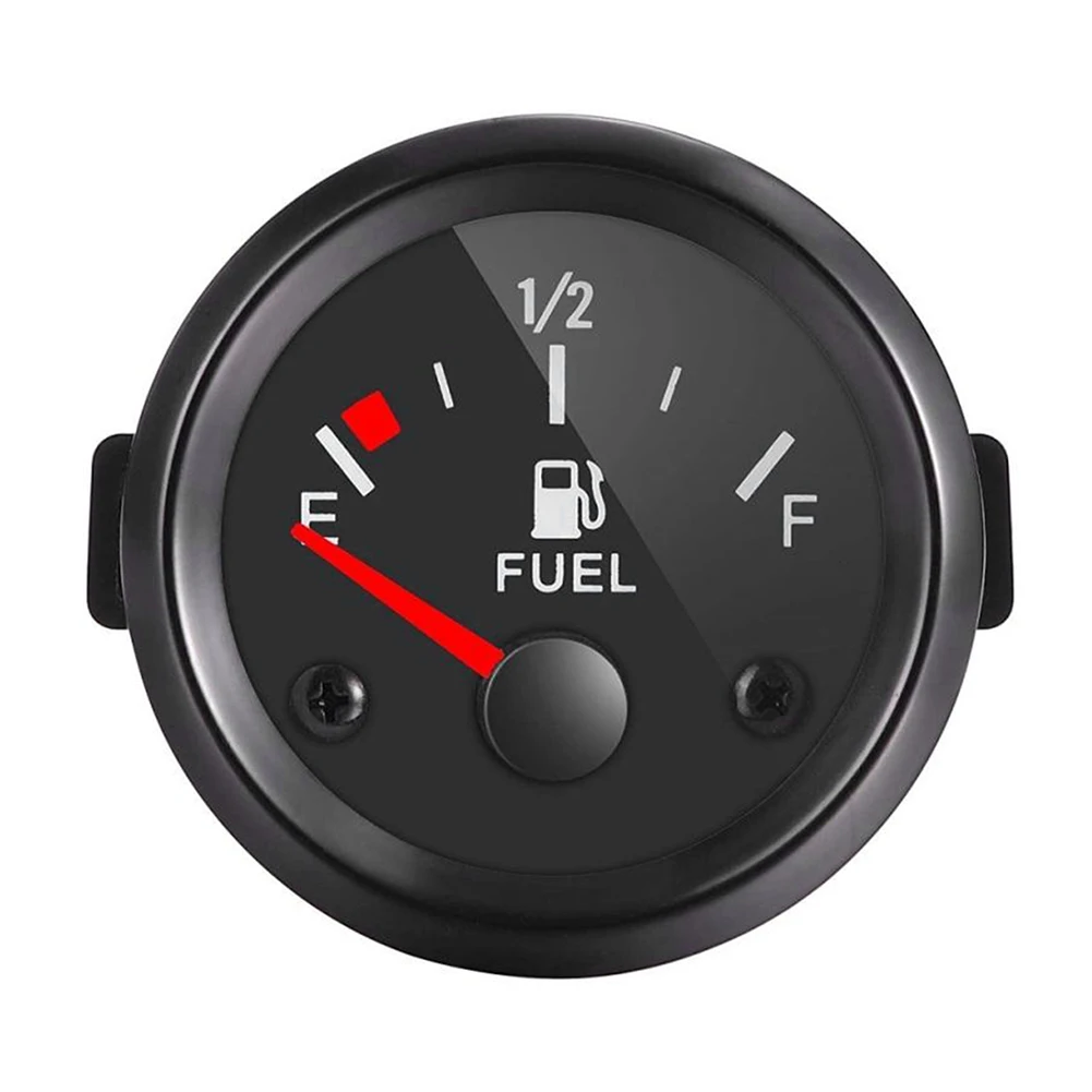 Car Oil Level Gauge with Light Universal Vehicle Fuel Level Meter Shock Resistance Plug-in Connection for Yachts Buses Trucks RV