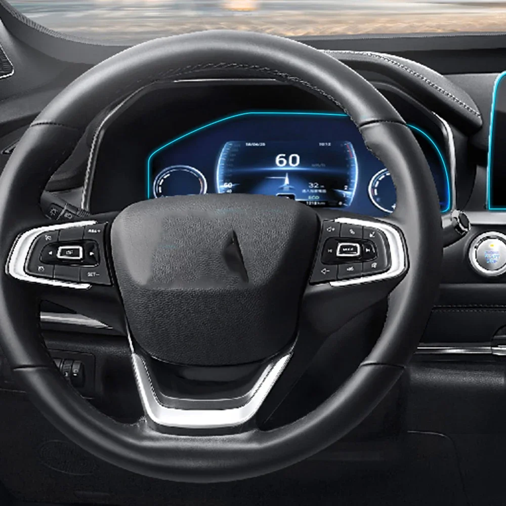Chery Tiggo 7 Pro 2020 2021 2022 TPU 기어박스 패널 필름 대시 보드 보호 스티커, 내부 스크래치 방지 자동차 액세서리