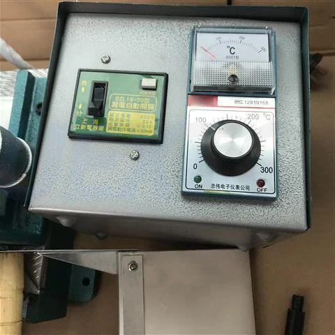 Welding machine Plastic steel door and window welding machine small manual plate cloth frame butt shop site