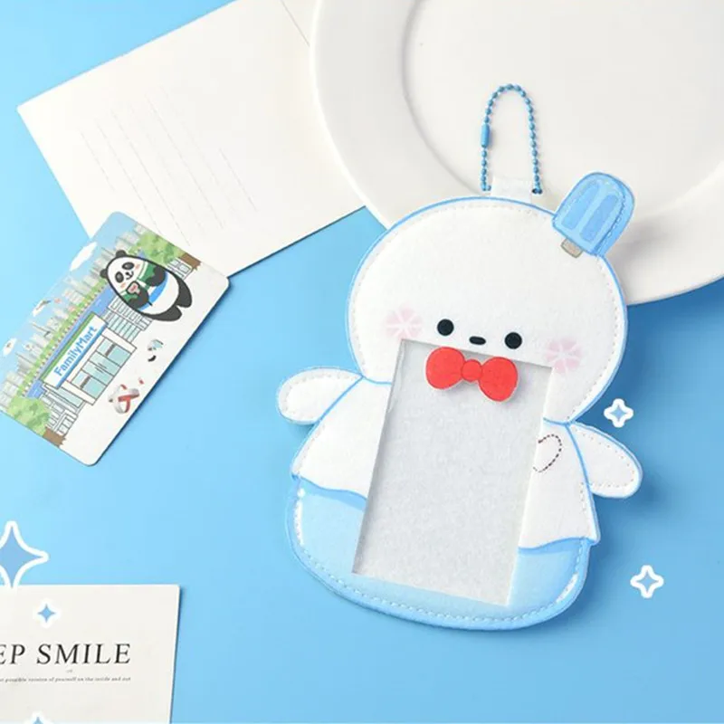 

Game Love And Deepspace Snowman ID Card Cover Case Cosplay License Card Holders Bags Pendant Key Chain Accessorie Prop