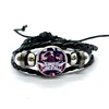 Babymetal Japanese Girl Leather Bracelets Glass Dome Multilayer Braided Bracelets Bangles Handmade Jewelry Gifts 2