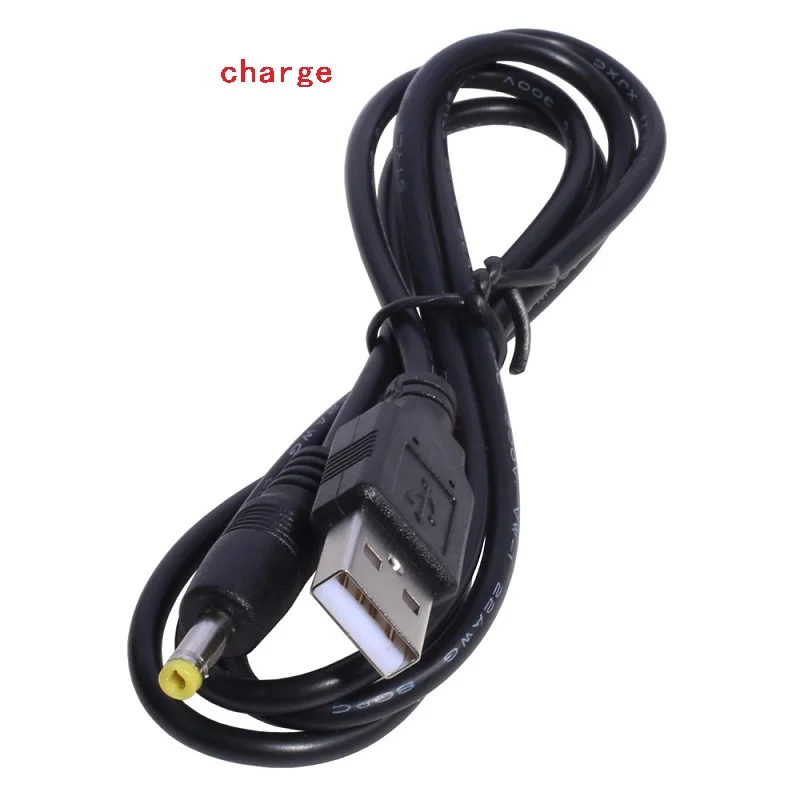 게임용 USB 충전기 케이블, PSP 1000 2000 3000, USB 5V 충전 플러그, USB to DC 플러그 전원 코드