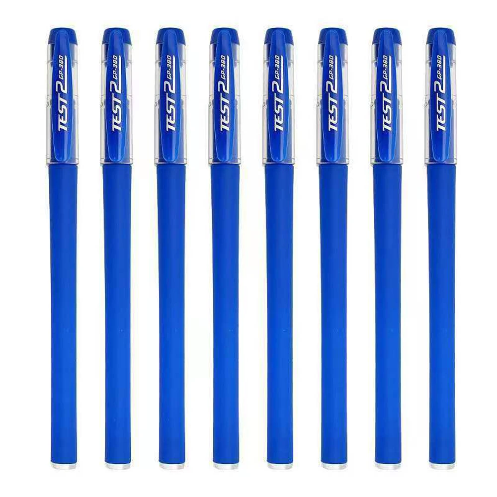 

5Pcs Gel pen Set Neutral Pen smooth writing&fastdry 0.5mm Black blue color Replacable refill kawaii Stationery School Supplies