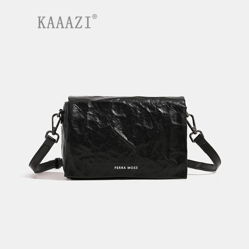

Casual Luxury New Fashion Simple Crossbody Bags Ladies Trendy Flap Shoulder Bag Versatile Designer Small Handbags Solid Color