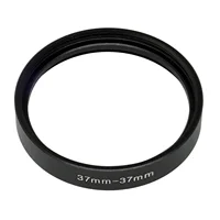 37-37/43-43/55-55/58-58/37mm/40.5mm/43mm/46mm/49mm/55mm/58mm Female to Female Double Inner Lens Adapter Step up Filter Ring 2