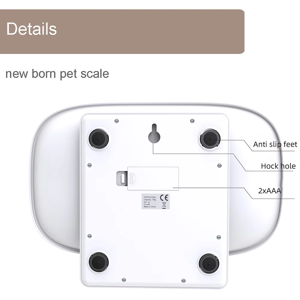 High Precision Digital Scale Weight Balance Scale Pet LCD Electronic Gram Dogs Cats Puppy Animal Weighing Tools for Baby digital scale,weighing tools