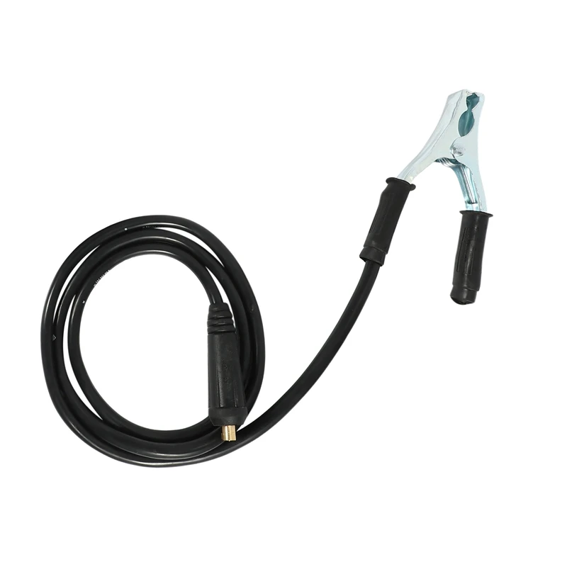 Welding Accessories Clamp Professional 300A Ground Welding Earth Clamp Clip Set for Mig Tig ARC Welding Machine 1.5M Cable 10-25 Plug Durable