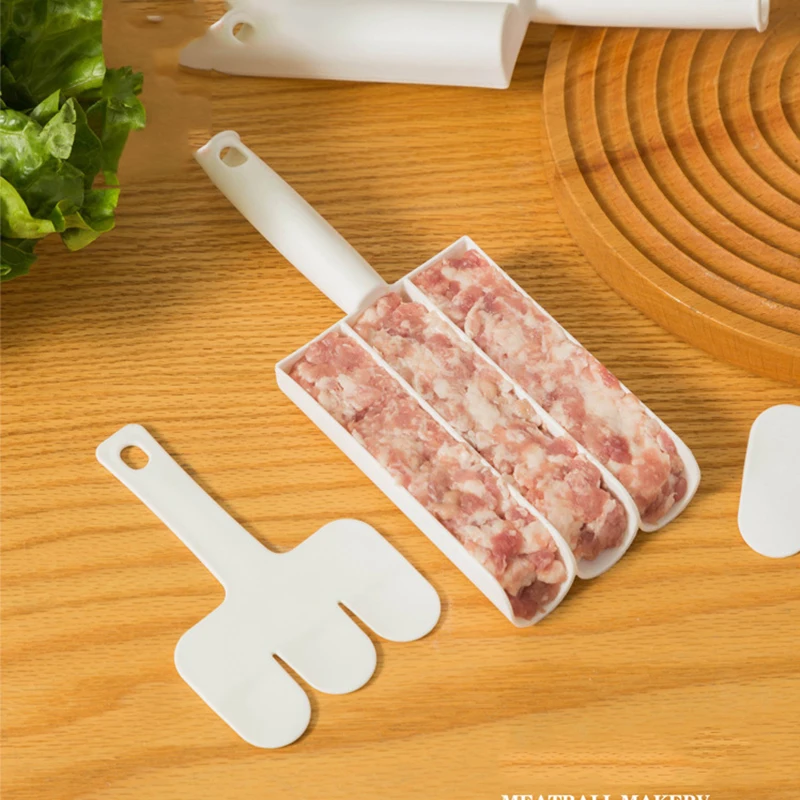 Plastic Meatball Maker Set, Fried Fish Beaf MeatSpoon Meat Tools, Kitchen Gadgets, Cooking Accessories, Making Balls Mold, 1 Pc