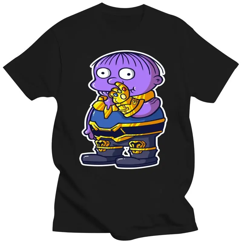 Abbigliamento Da Uomo Meravigliosa Maglietta Per Adulti Mashup Del Fumetto Di Ralph Thanos Fashion Classic