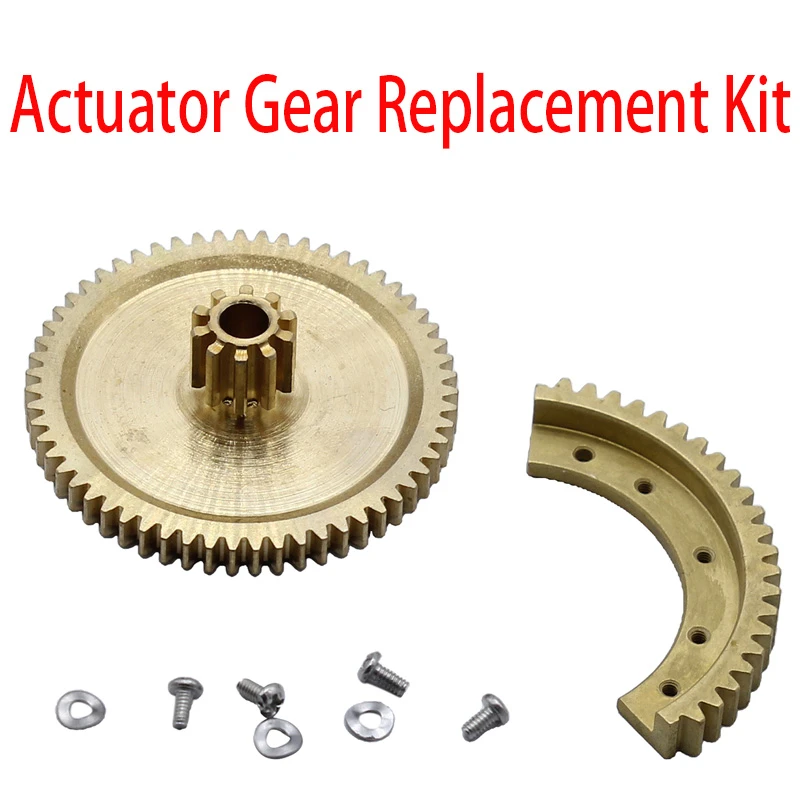 4cm Actuator Gear Replacement Kit Throttle Body Metal Actuator Gear Kit Compatible with Audi