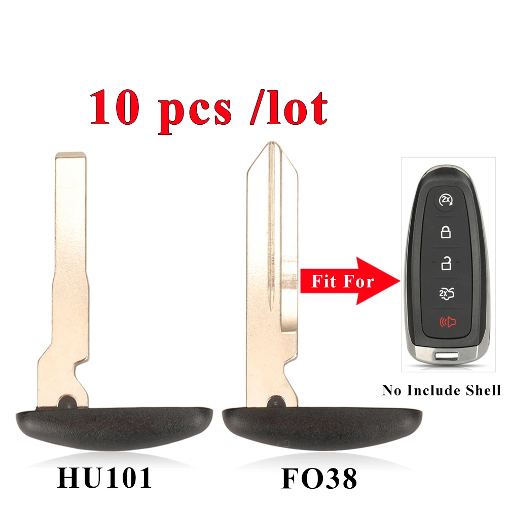 Keyforkess 10pcs chiave di emergenza per auto per Ford Explorer Edge Flex C-max Taurus chiave a distanza sostituzione vuota - S4e5c881a42a64379bdd288b4ba687d3dX